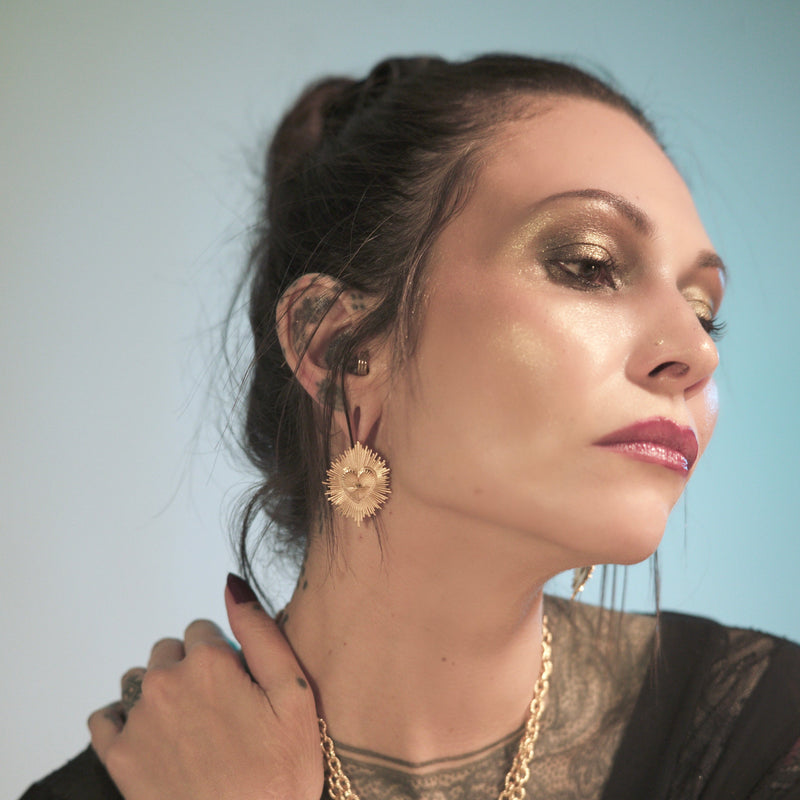 Boucles d'oreilles Ākāsha