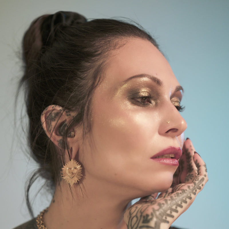 Boucles d'oreilles Ākāsha