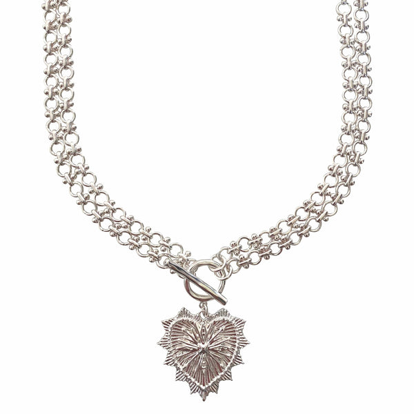 Collier Freya argent