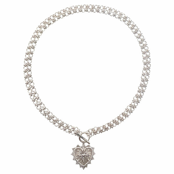 Collier Freya argent