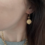 Pendientes celeste
